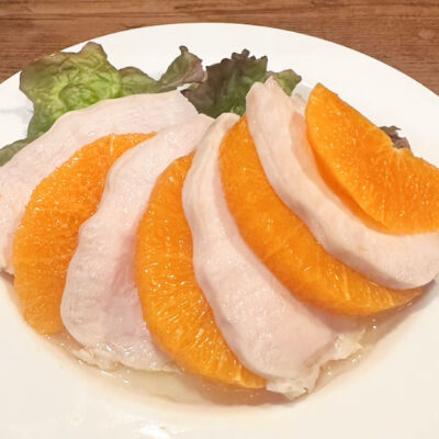 とりとオレンジのサラダ